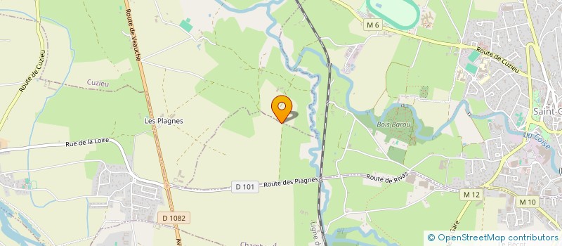 localisation de l'entreprise SCI LES MULATIERS  SAINT-GALMIER