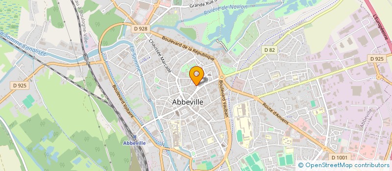 localisation de l'entreprise SCI LES MULOTS à ABBEVILLE
