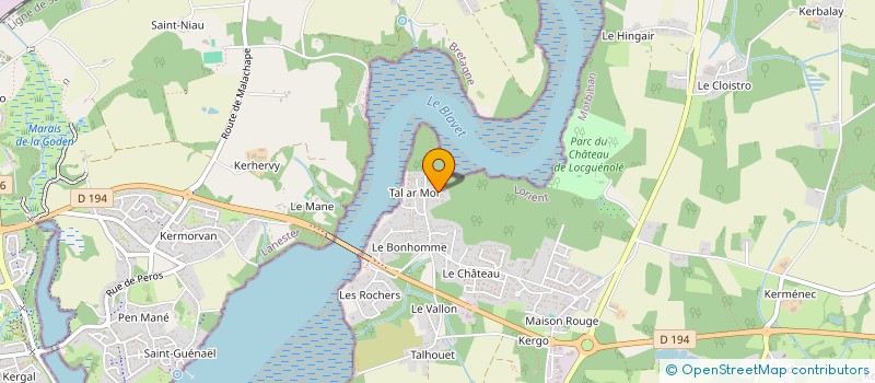 localisation de l'entreprise SCI LES MUNDELES à KERVIGNAC