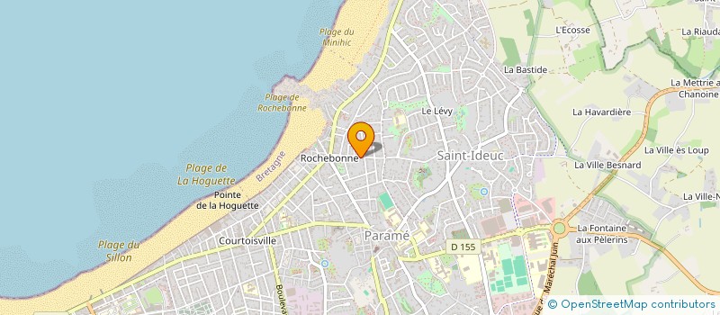 localisation de l'entreprise SCI LES MURIERS  SAINT-MALO