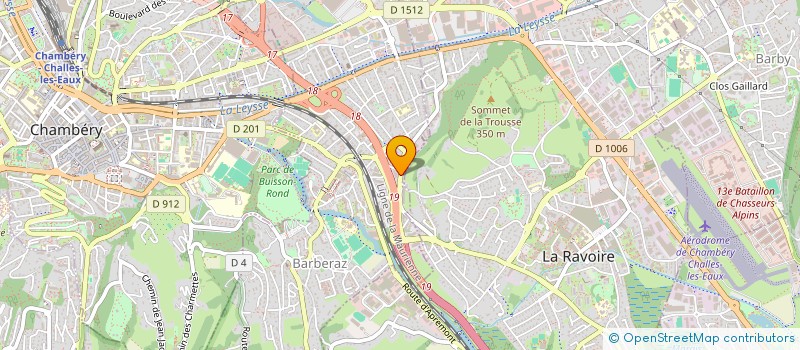 localisation de l'entreprise SCI LES MURS  BARBERAZ