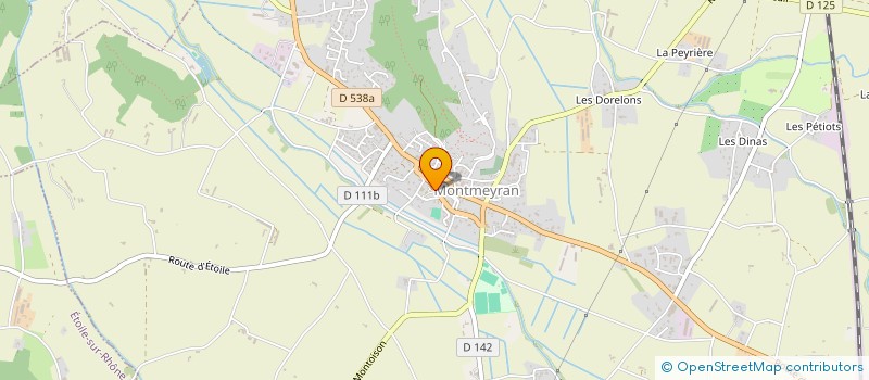 localisation de l'entreprise SCI LES MURS à CHABEUIL