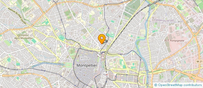 localisation de l'entreprise SCI LES MUSES à MONTPELLIER
