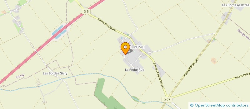 localisation de l'entreprise SCI LES MUSETS à VILLEREAU