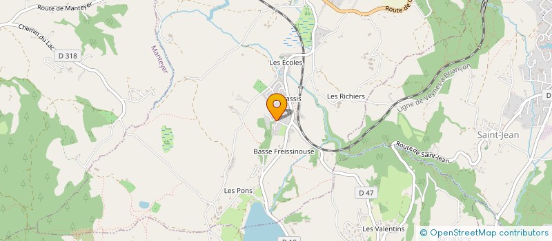 localisation de l'entreprise SCI LES MUTINS  LETTRET