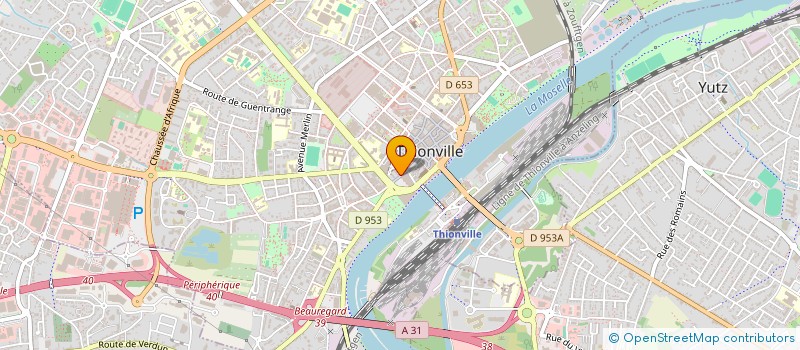 localisation de l'entreprise SCI LES MYOSOTIS à THIONVILLE