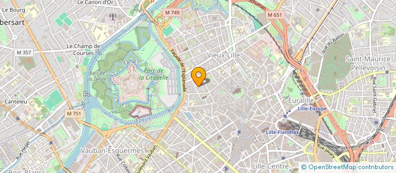 localisation de l'entreprise SCI LES MYOSOTIS à LILLE