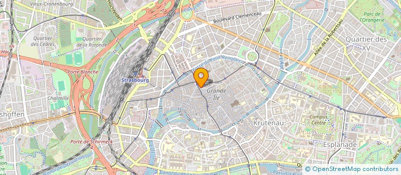 localisation de l'entreprise SCI LES MYOSOTIS  STRASBOURG