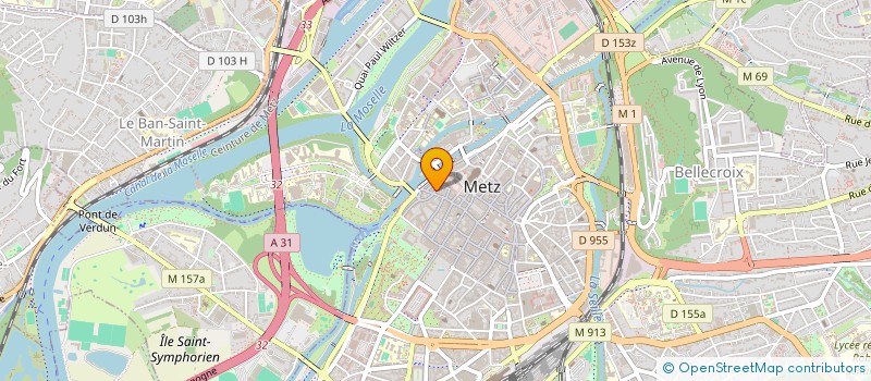 localisation de l'entreprise SCI LES MYOSOTIS  METZ