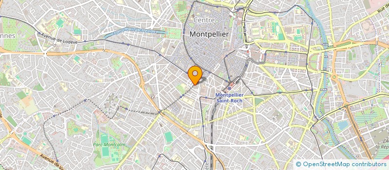 localisation de l'entreprise SCI LES MYRTES à MONTPELLIER