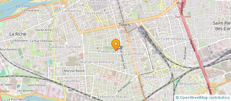 localisation de l'entreprise SCI LES MYRTILLES  PARIS