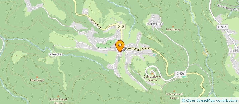 localisation de l'entreprise SCI LES MYRTILLES  DABO