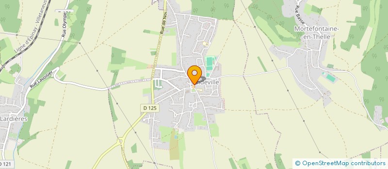 localisation de l'entreprise SCI LES NACRES  ANDEVILLE