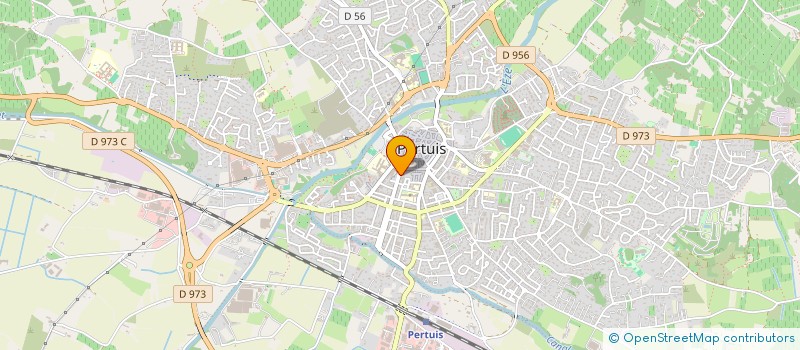 localisation de l'entreprise SCI LES NAIADES  PERTUIS