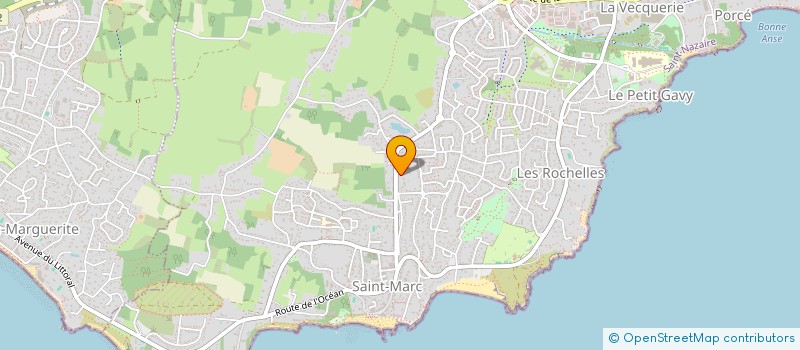 localisation de l'entreprise SCI LES NANTES  SAINT-NAZAIRE