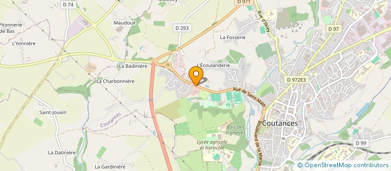 localisation de l'entreprise SCI LES NARCISSES à COUTANCES