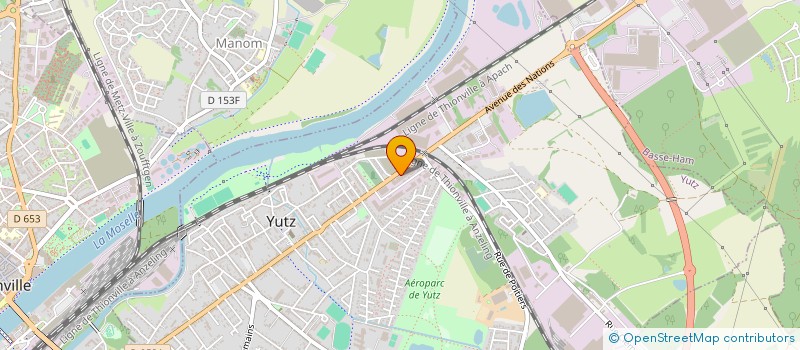 localisation de l'entreprise SCI LES NATIONS  YUTZ