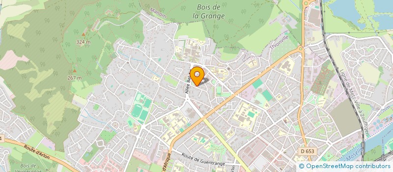 localisation de l'entreprise SCI LES NATTES à THIONVILLE