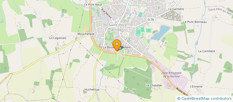 localisation de l'entreprise SCI LES NEFLIERS  SAINT-PERE-EN-RETZ