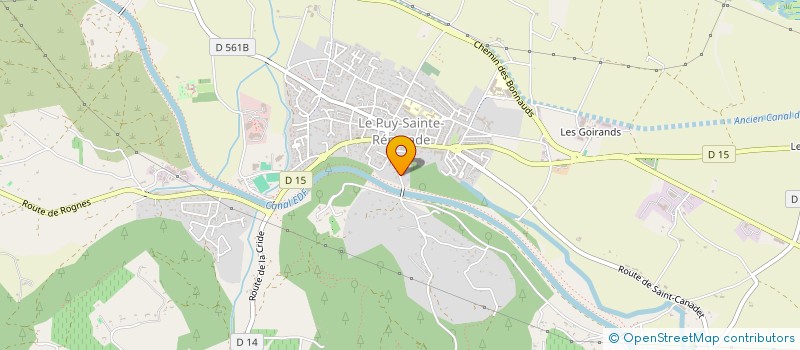 localisation de l'entreprise SCI LES NENETTES  LE PUY-SAINTE-REPARADE