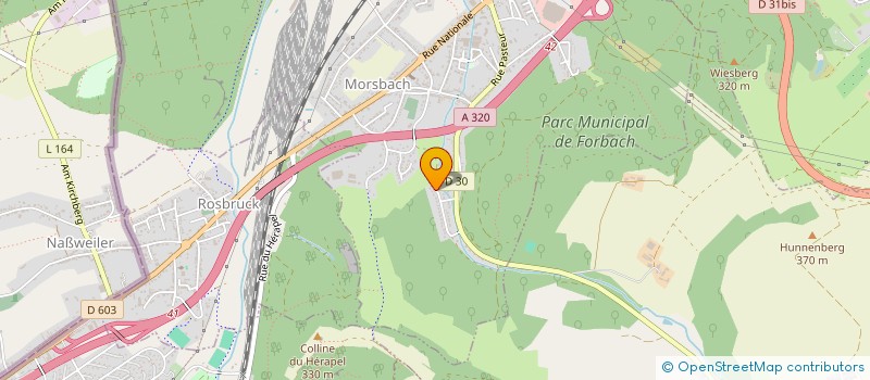 localisation de l'entreprise SCI LES NENUPHARS à MORSBACH