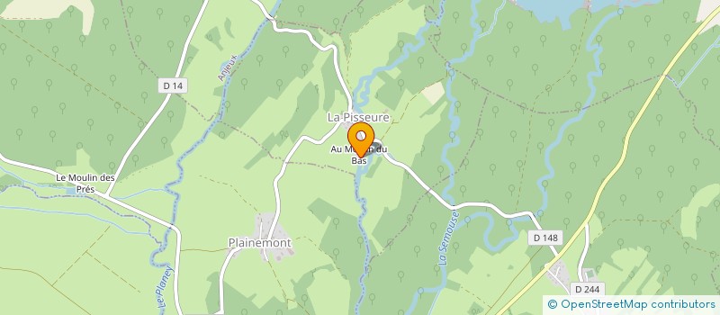 localisation de l'entreprise SCI LES NEYES  FRANCALMONT