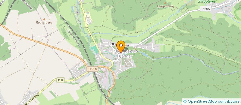 localisation de l'entreprise SCI LES NINIS  KEDANGE-SUR-CANNER