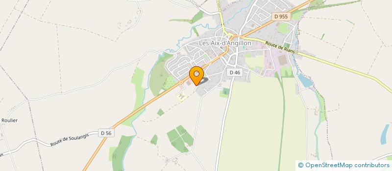 localisation de l'entreprise SCI LES NOELS  LES AIX-D'ANGILLON