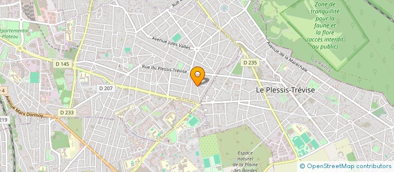 localisation de l'entreprise SCI LES NOISETIERS à CHAMPIGNY-SUR-MARNE