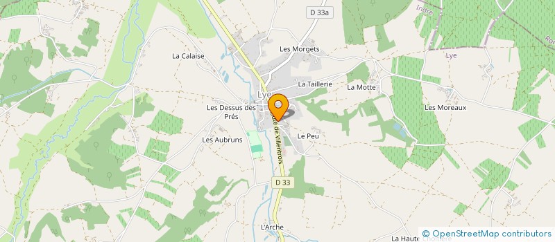 localisation de l'entreprise SCI LES NOISETIERS à LYE