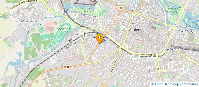 localisation de l'entreprise SCI LES NOISETTES à AMIENS