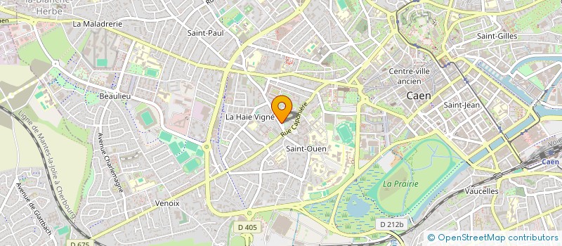 localisation de l'entreprise SCI LES NORMALIENS à CAEN