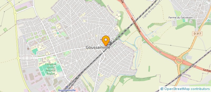 localisation de l'entreprise SCI LES NOUES à GOUSSAINVILLE