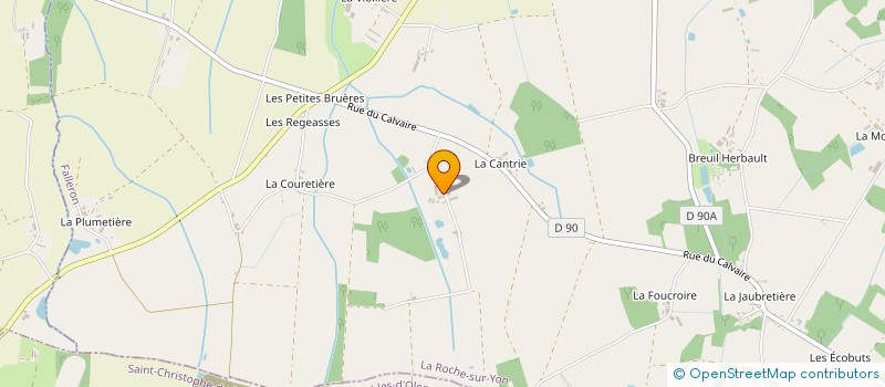 localisation de l'entreprise SCI LES NOUES NOIRES  FALLERON