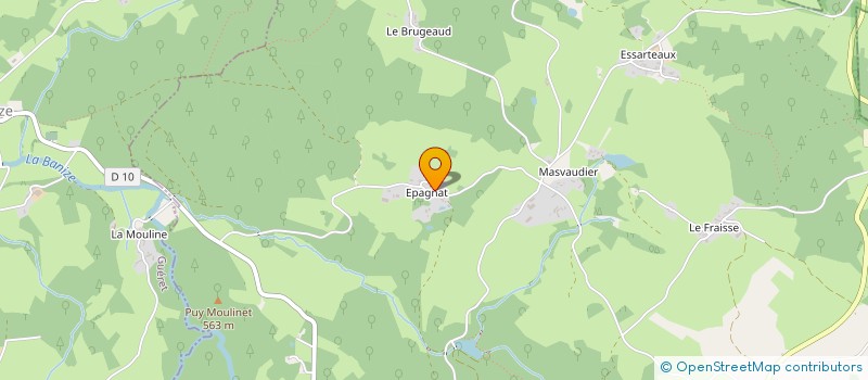 localisation de l'entreprise SCI LES NOUVEAUX ATELIERS FOUGEROL  VALLIERE