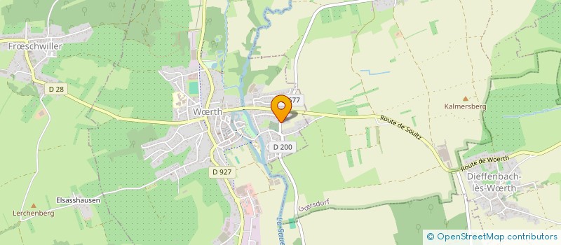 localisation de l'entreprise SCI LES NOYERS  WRTH