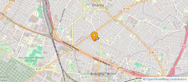 localisation de l'entreprise SCI LES NOYERS  BOBIGNY