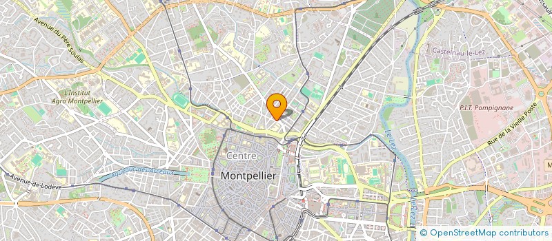 localisation de l'entreprise SCI LES NOYERS à MONTPELLIER