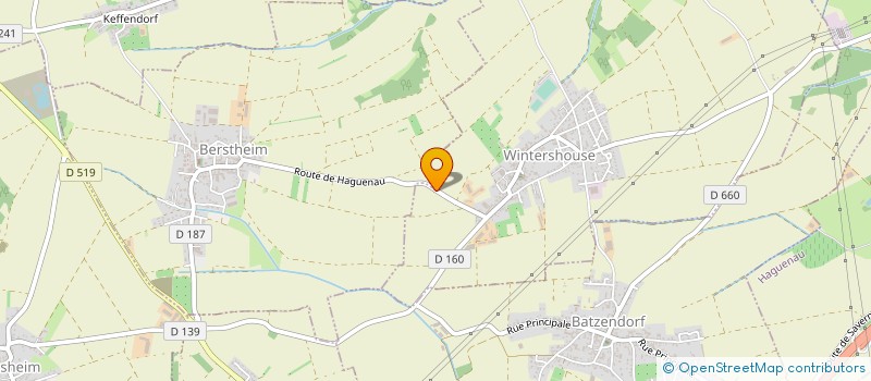 localisation de l'entreprise SCI LES NOYERS  WINTERSHOUSE