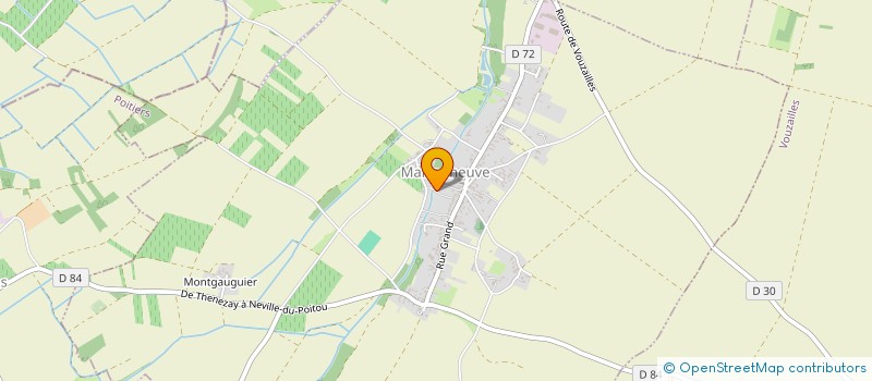 localisation de l'entreprise SCI LES NOYERS DE LA DIVE  MAISONNEUVE