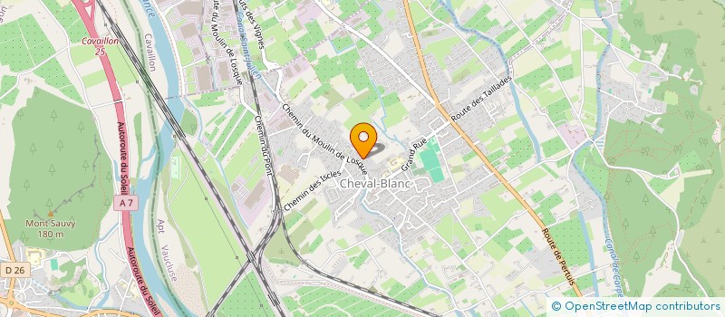 localisation de l'entreprise SCI LES NYMPHEAS  CHEVAL-BLANC