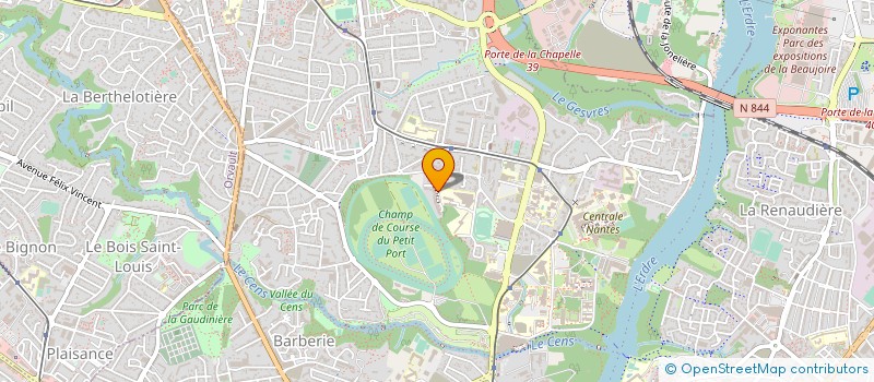 localisation de l'entreprise SCI LES OCEANS  NANTES