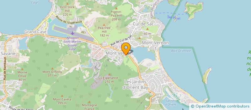 localisation de l'entreprise SCI LES OCEANS à SAINT MARTIN