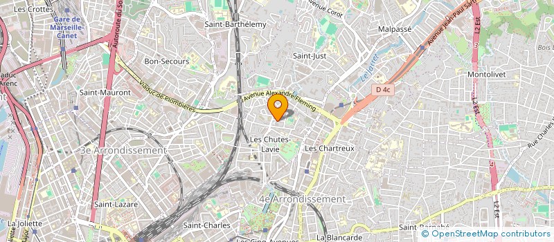 localisation de l'entreprise SCI LES ODER à MARSEILLE