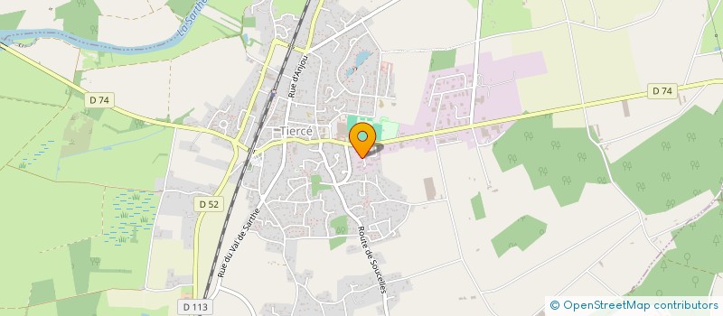 localisation de l'entreprise SCI LES ODILLERES à TIERCE