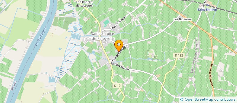 localisation de l'entreprise SCI LES ODONNIERS  SAINT-SULPICE-DE-FALEYRENS