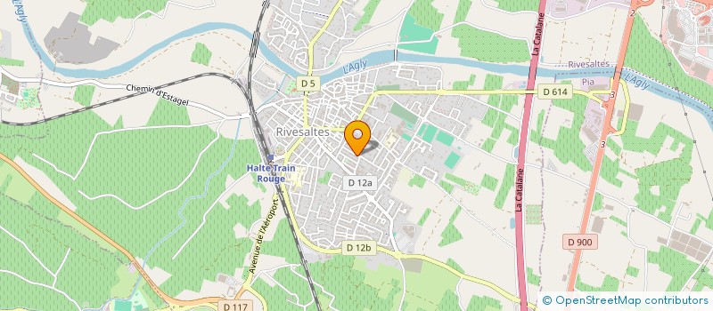 localisation de l'entreprise SCI LES OEILLETS  SALSES-LE-CHATEAU