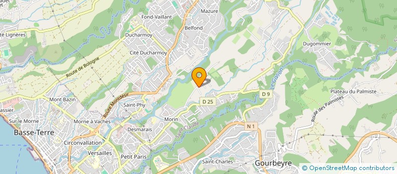 localisation de l'entreprise SCI LES OEILLETS à SAINT-CLAUDE
