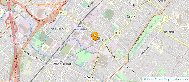 localisation de l'entreprise SCI LES OGIERS à CROIX