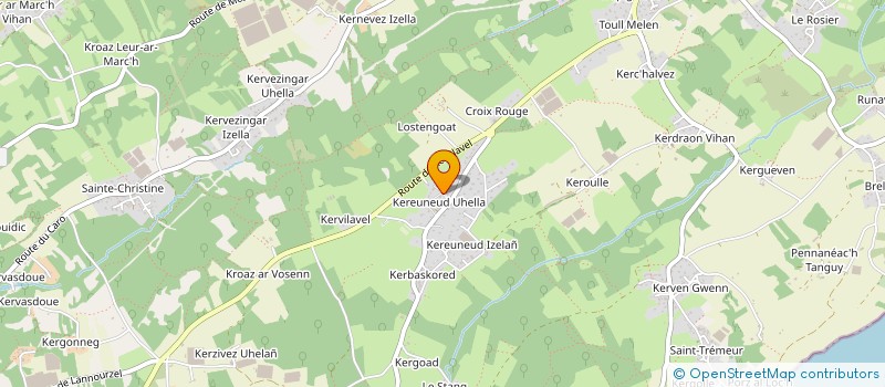 localisation de l'entreprise SCI LES OISEAUX  PLOUGASTEL-DAOULAS